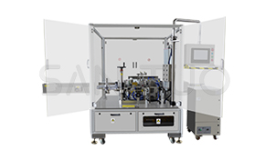 Lipstick tube bottom labeling machine