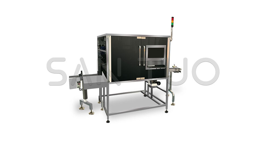 Milk powder tank barcode, milk powder wall hanging, swelling, depression detection system
